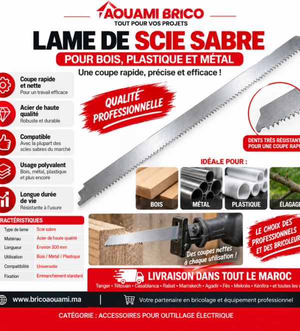 Lame de Scie Sabre pour Scie 750W