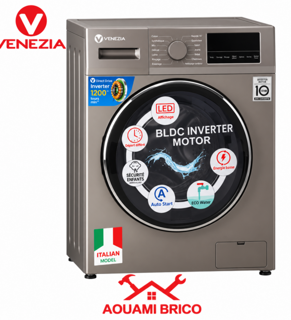 MACHINE À LAVER T-8000-S 7 KG