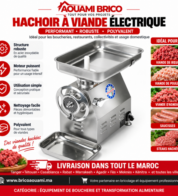Hachoir à Viande Professionnel Italmans TC-32/22