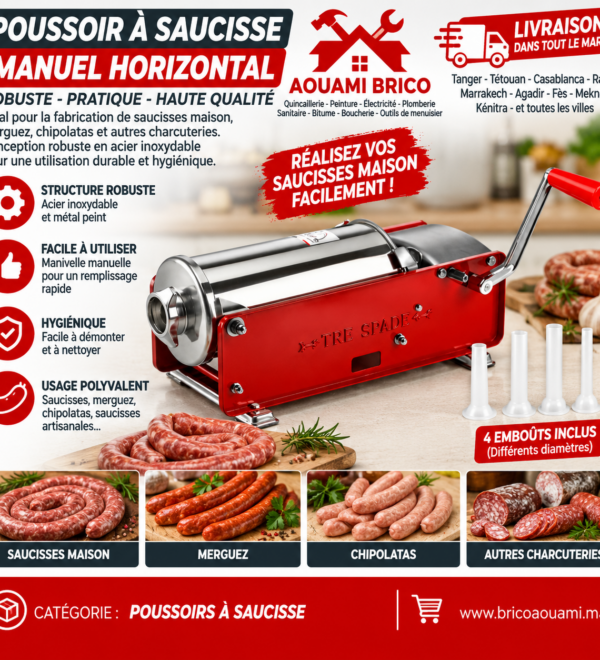 Poussoir à Saucisse Tre Spade 3L / 5L