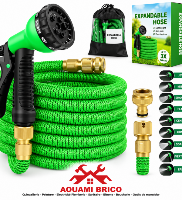 Tuyau d’arrosage extensible