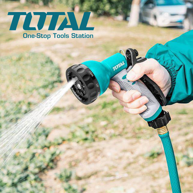 Pistolet d’arrosage TOTAL 9 modes – usage jardin et nettoyage – Image 2