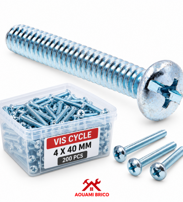 VIS CYCLE 4 X 40 MM – BOÎTE 200 PCS