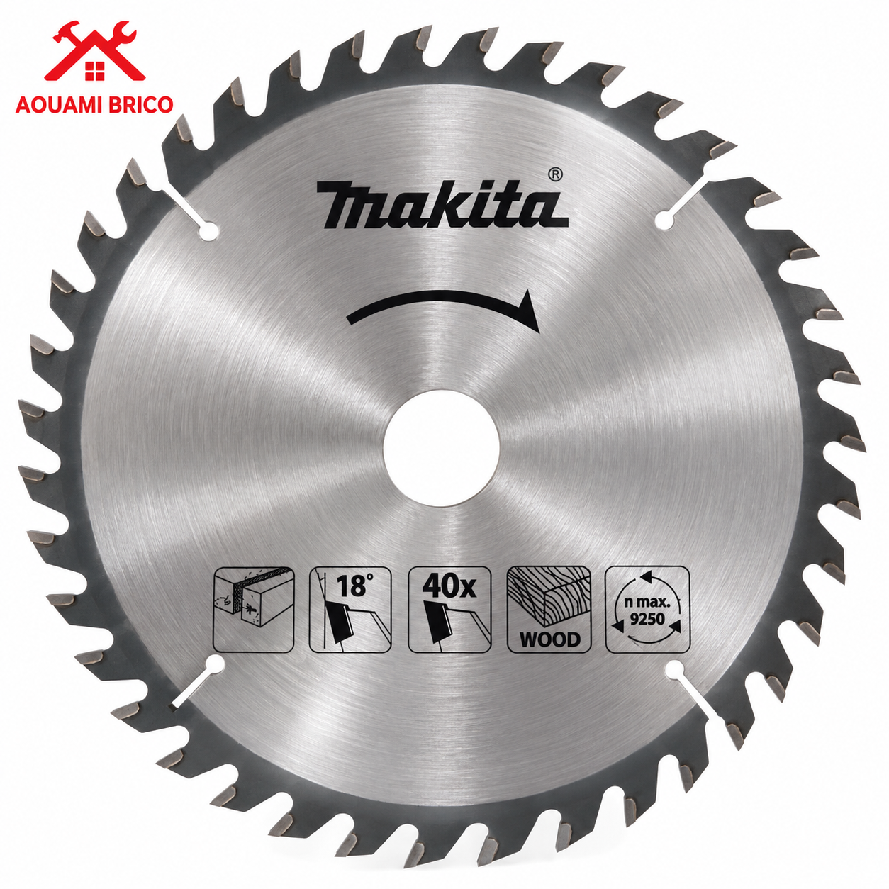 LAME DE SCIE CIRCULAIRE MAKITA 185 MM 40 DENTS