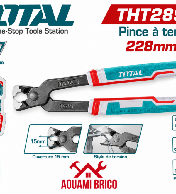 Pince de Lapin TOTAL 228 mm – Acier Cr-V