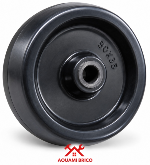 ROUE DE CHARIOT 80 X 35 MM