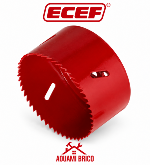 Scie Cloche Bi-Métal ECEF 76 mm HSS – pour Métal, Bois & Plastique