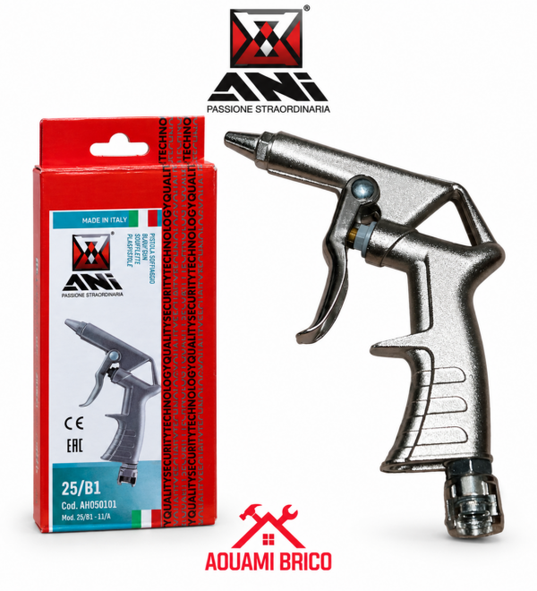 Pistolet de Soufflage Pneumatique ANI Série 25 – Made in Italy