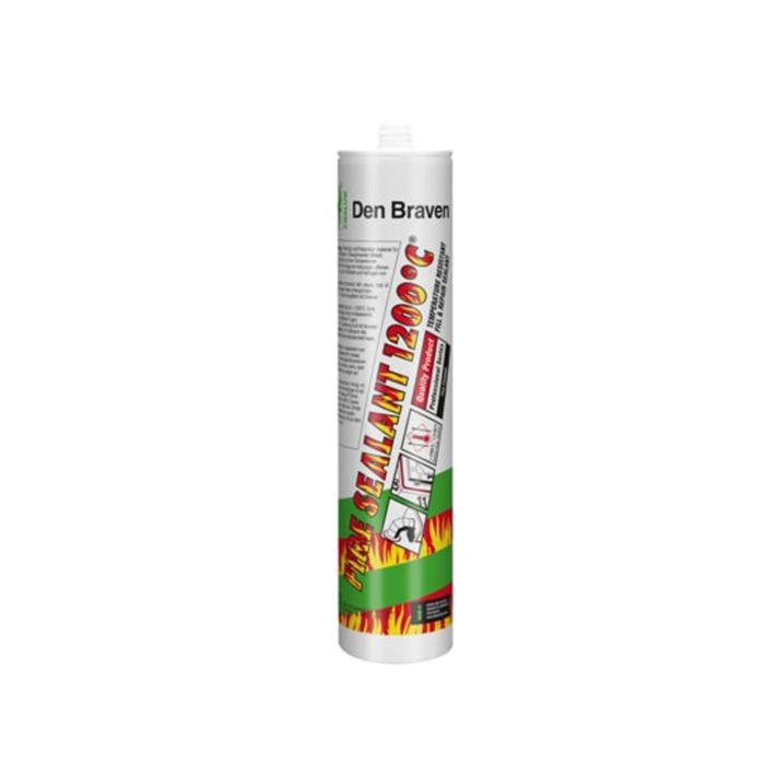 Mastic Haute Température 1200°C Noir 310 ml – Spécial Four, Cheminée & Chaudière – Image 2