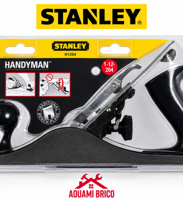 Rabot d’Établi STANLEY Handyman H1204 – 245 × 50 mm