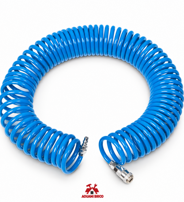 TUYAU PNEUMATIQUE SPIRALÉ 10 MM × 15 M