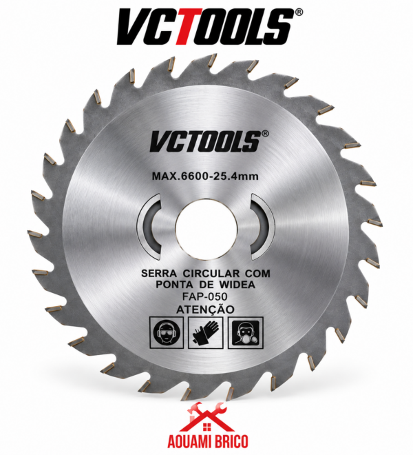 Lame Circulaire VCTOOLS pour Bois – 150 & 200 mm, 60 et 80 Dents