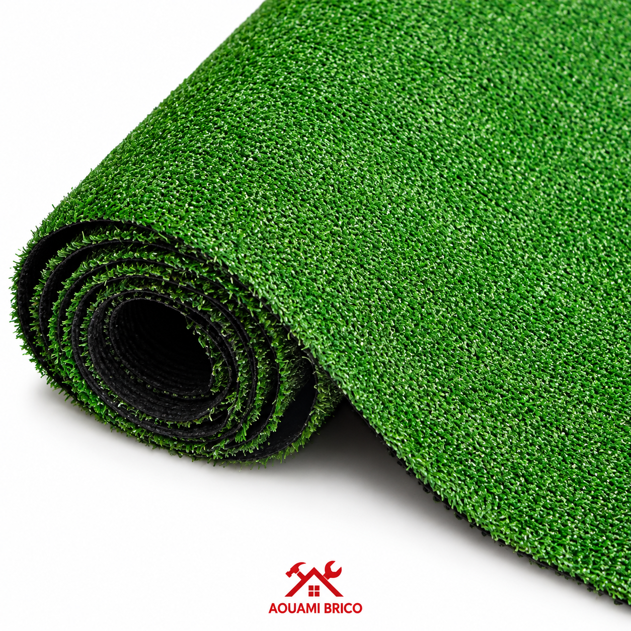 GAZON ARTIFICIEL VERT 7 MM – LARGEUR 2 M
