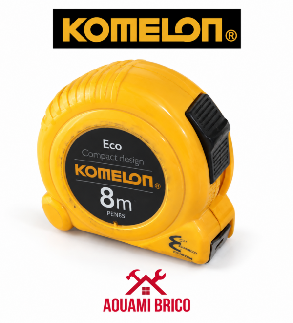Mètre à Ruban KOMELON EcoCompact – 3 m, 5 m et 8 m
