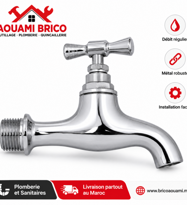 Robinet d’Eau Standard OSCAR – Robinetterie Sanitaire pour Cuisine, Lavabo & Installation d’Eau