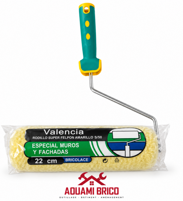 Rouleau de Peinture Valencia 22 cm – Spécial Murs et Façades