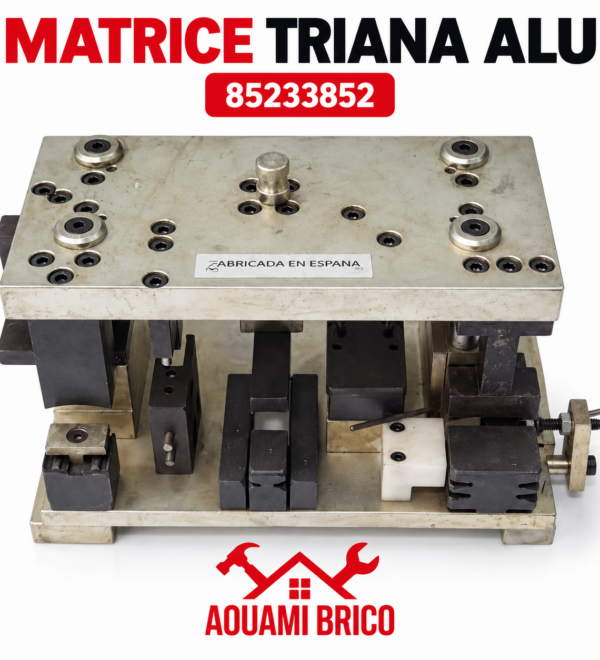 Matrice TRIANA pour Profilés Aluminium – Outil de Fabrication Fenêtres & Portes Coulissantes