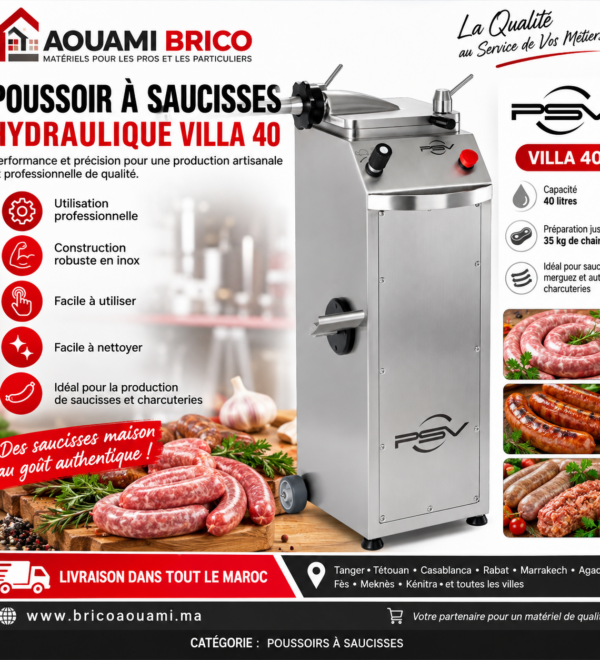 Poussoir Hydraulique PSV VILLA 40 – 40 L