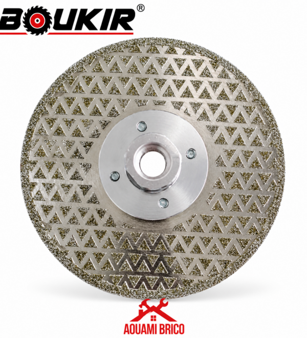Disque Diamant BOUKIR 180 mm – Alésage 22,23 mm pour Découpe