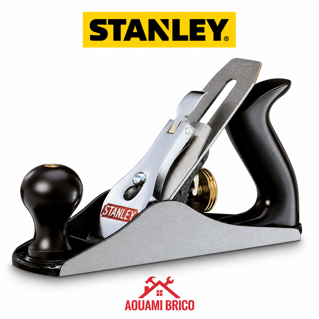 Rabot d’Établi STANLEY Bailey N°4 – 250 mm, Lame 50 mm