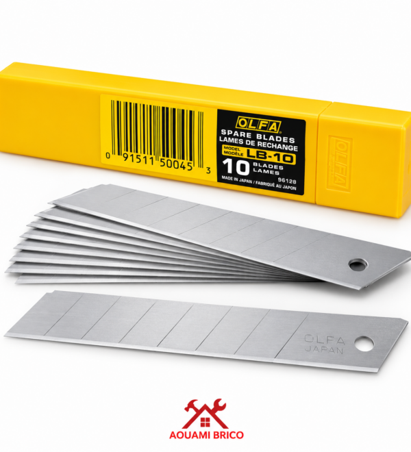 LAMES DE CUTTER OLFA LB-10 18 MM – 10 PCS